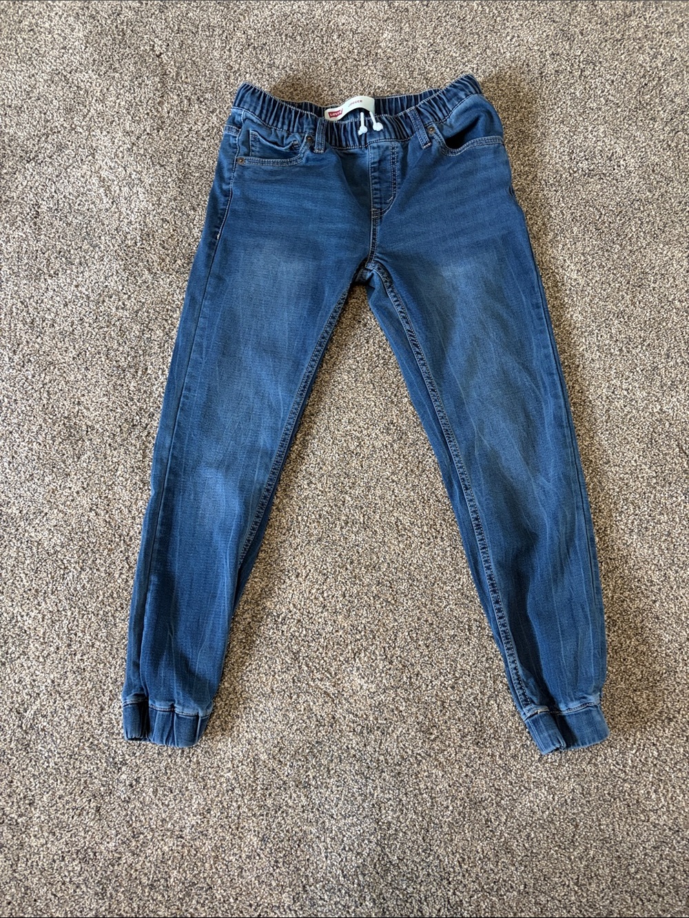Boys Levi's Dark Blue Elastic Waist Jogger Size Medium (10)
